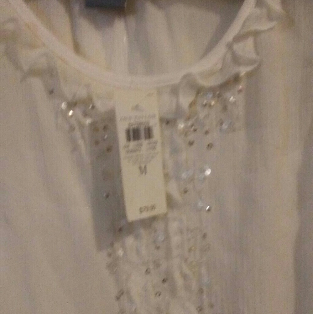 Anne Taylor Medium 100 percent silk lined top